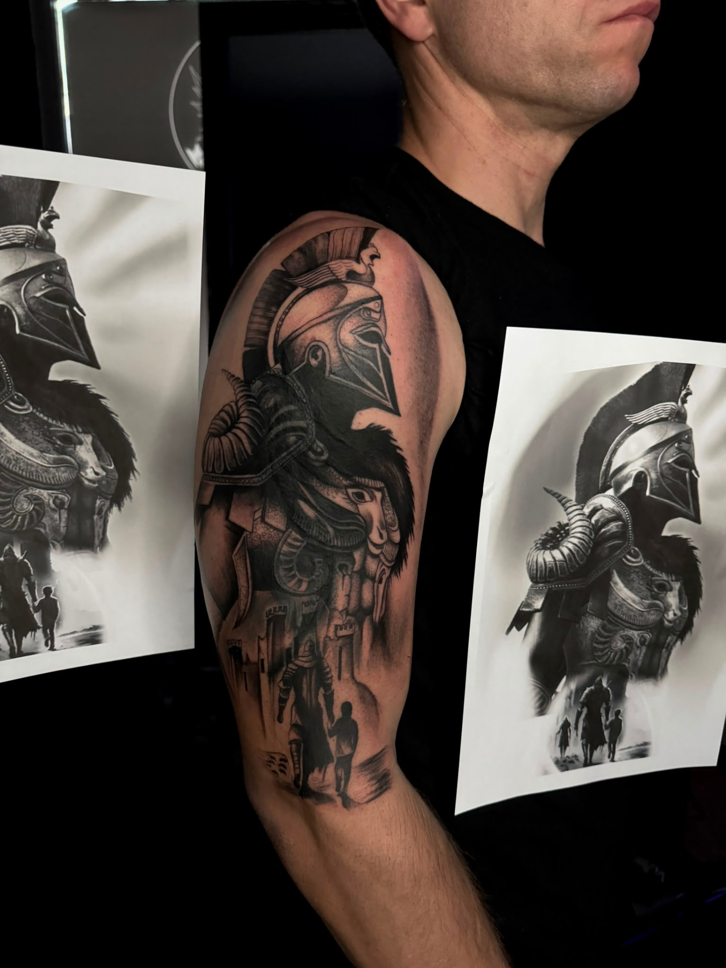 Cover-up · Oberarm – nachher