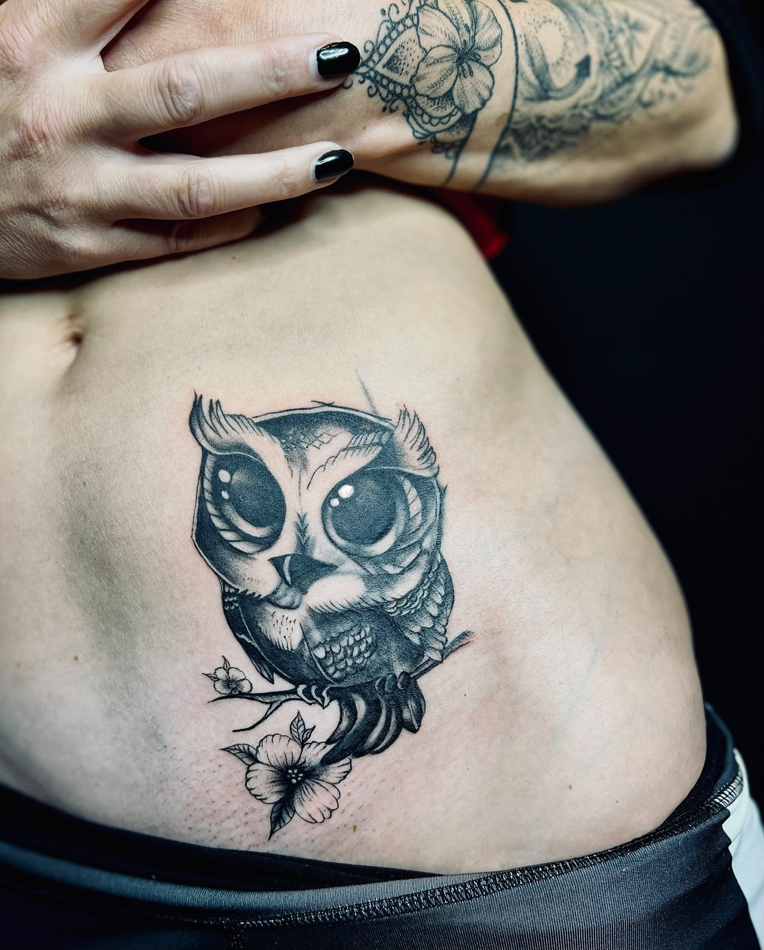 Cover-up · Bauch – nachher